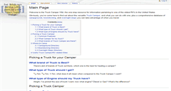 Desktop Screenshot of camperwiki.fanworks.org